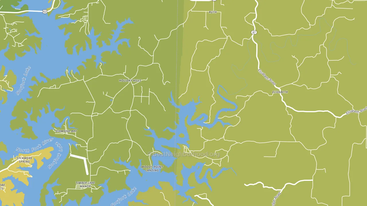 72531, AR block-group voter-turnout map