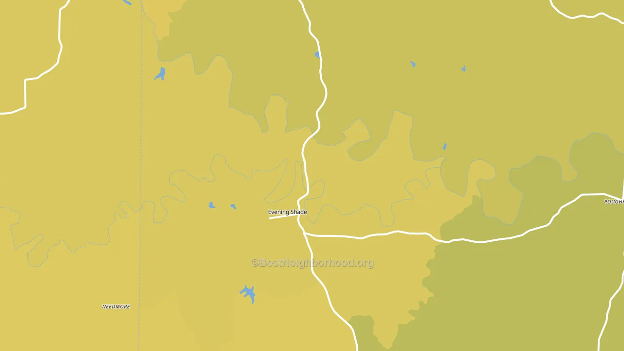 72532, AR block-group voter-turnout map