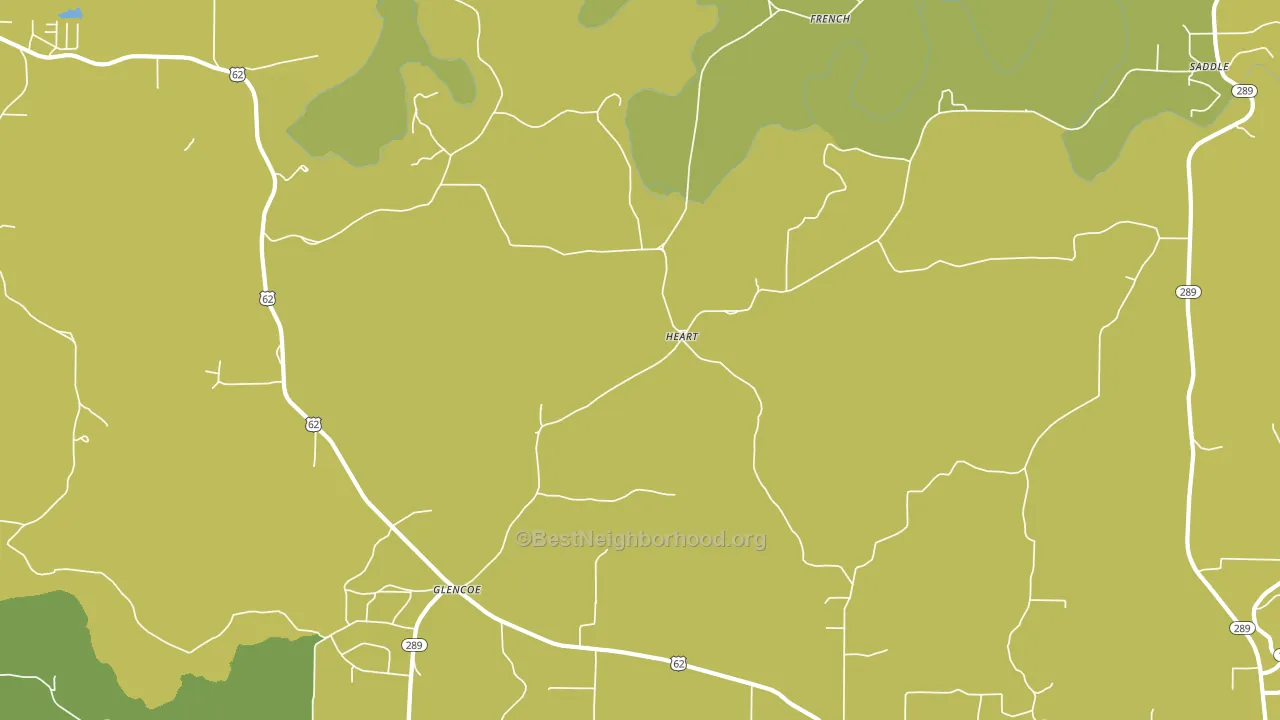 72539, AR block-group voter-turnout map