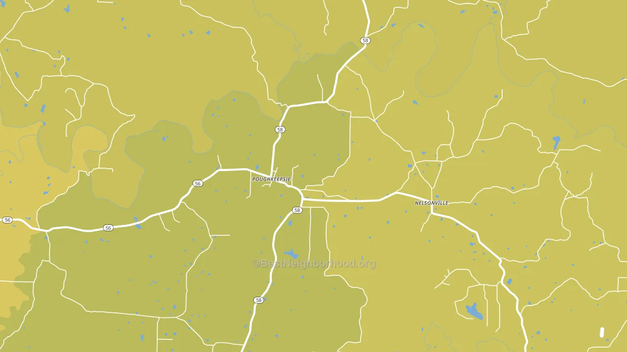 72569, AR block-group voter-turnout map