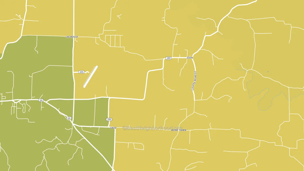72573, AR block-group voter-turnout map