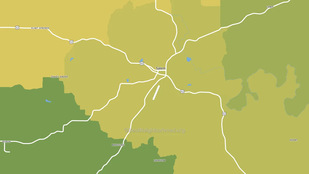72576, AR block-group voter-turnout map