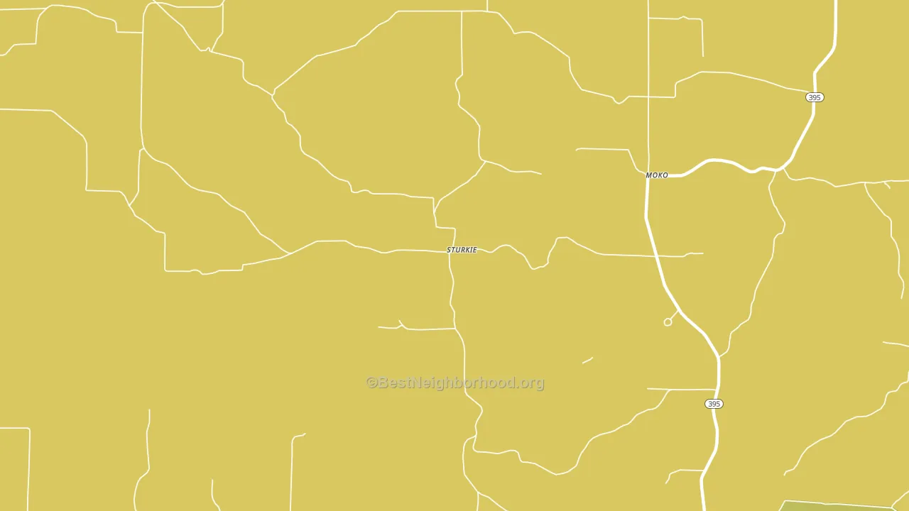 72578, AR block-group voter-turnout map