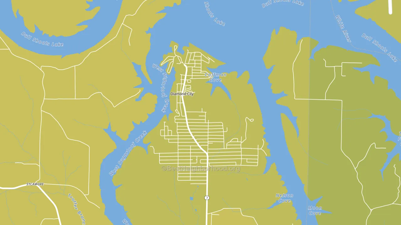 72630, AR block-group voter-turnout map