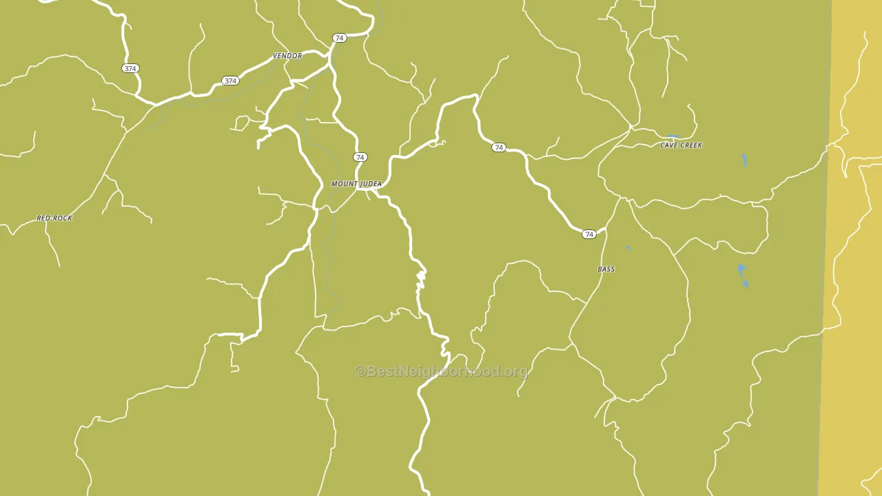 72655, AR block-group voter-turnout map