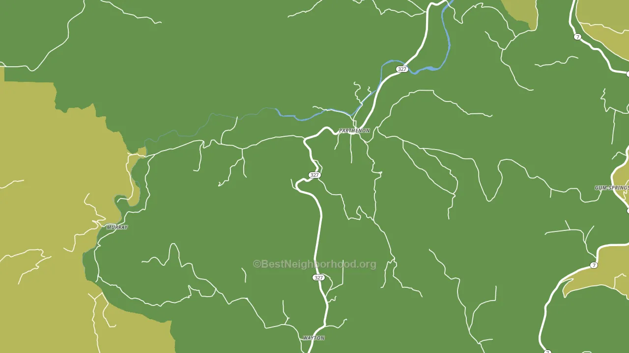 72666, AR block-group voter-turnout map