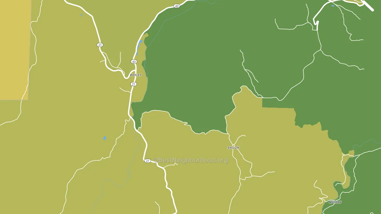 72670, AR block-group voter-turnout map