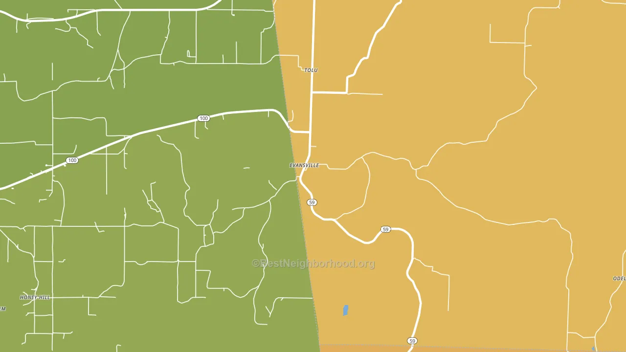 72729, AR block-group voter-turnout map