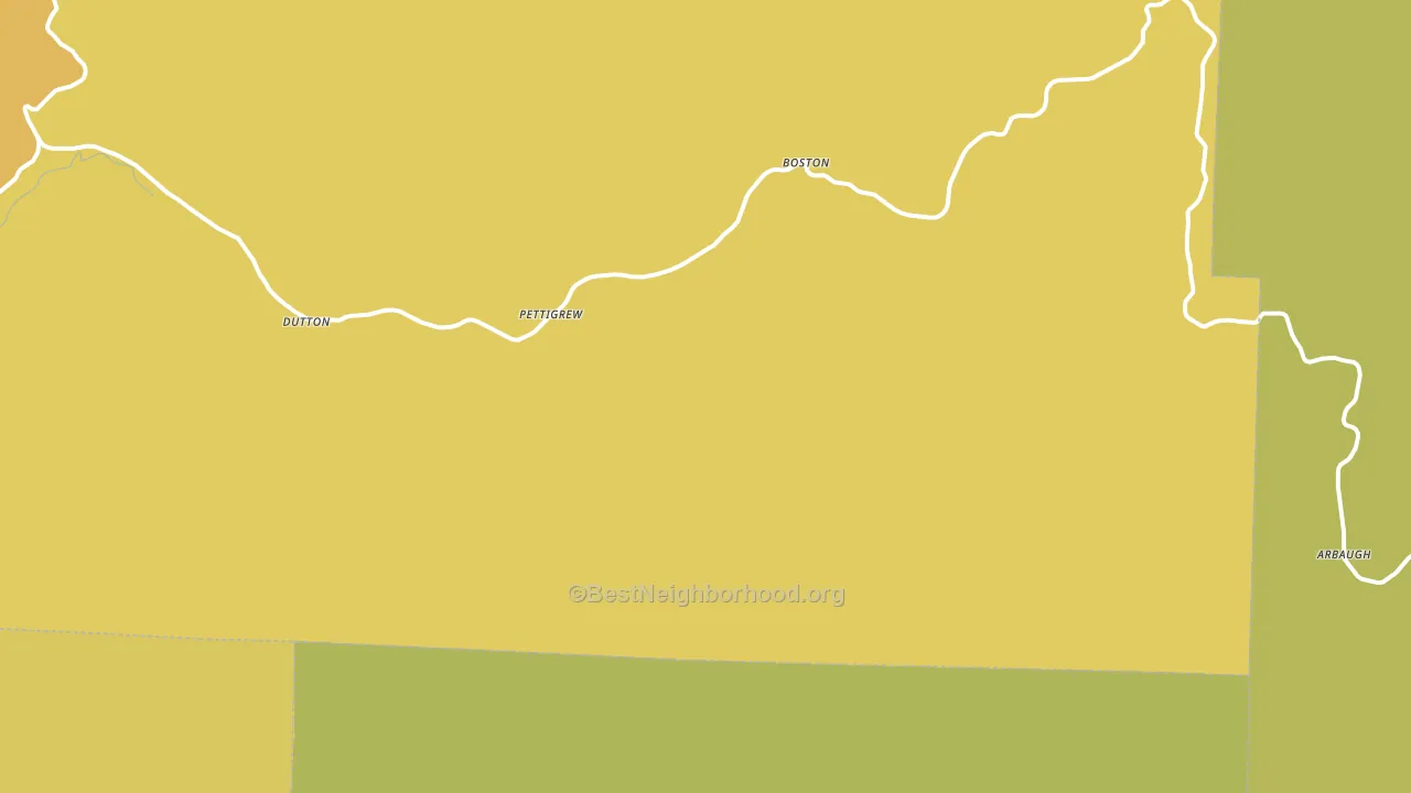 72752, AR block-group voter-turnout map