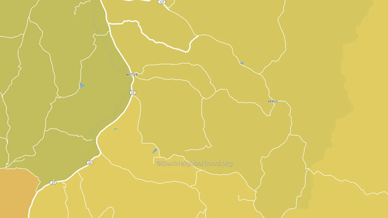72776, AR block-group voter-turnout map