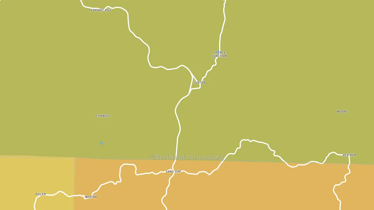 72856, AR block-group voter-turnout map