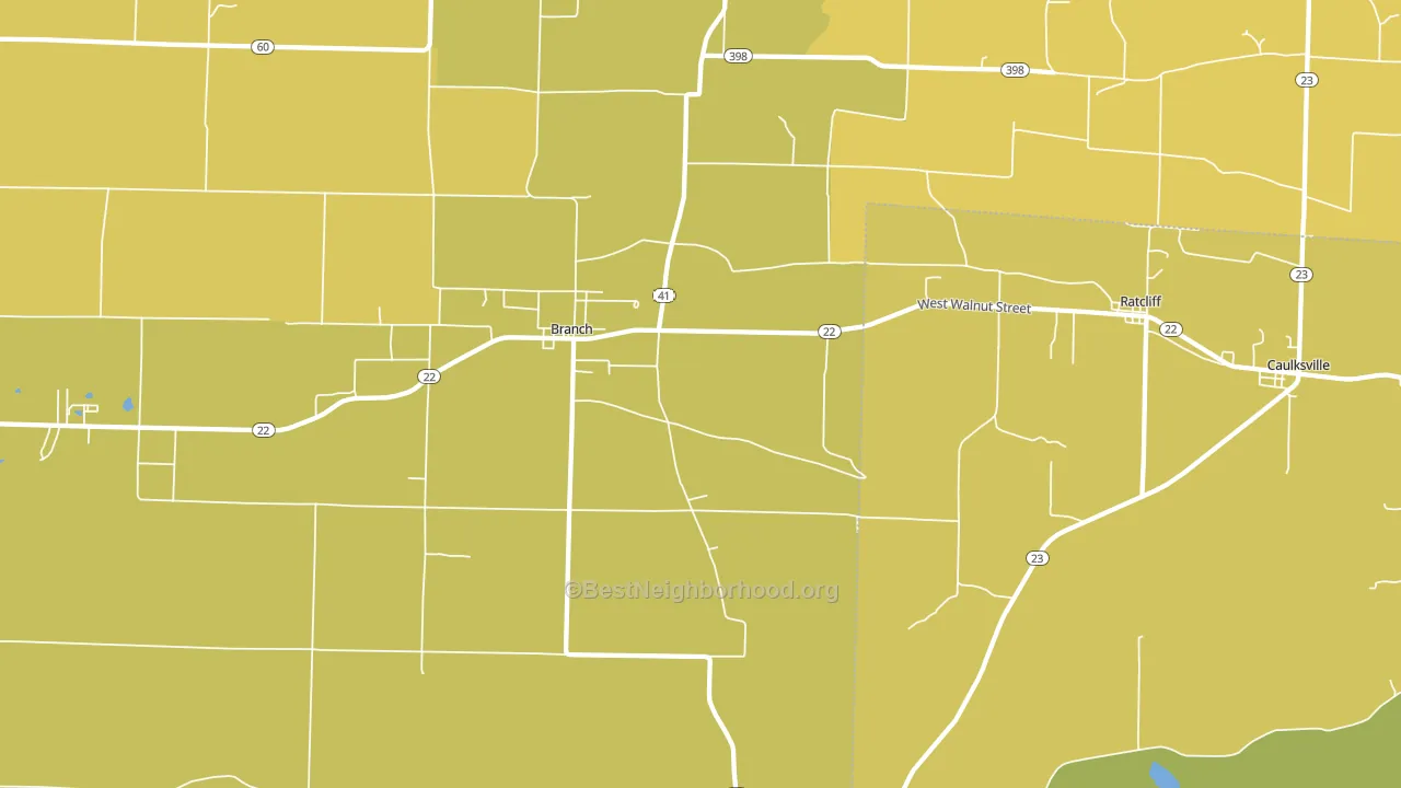 72928, AR block-group voter-turnout map