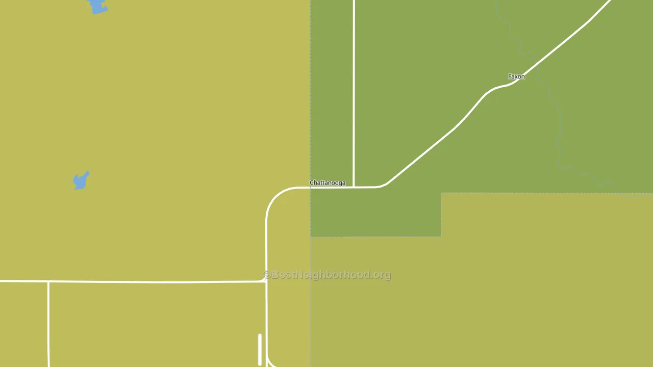 73528, OK block-group voter-turnout map