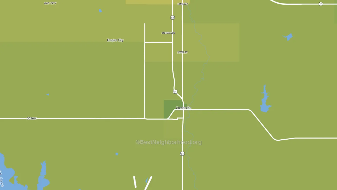73529, OK block-group voter-turnout map