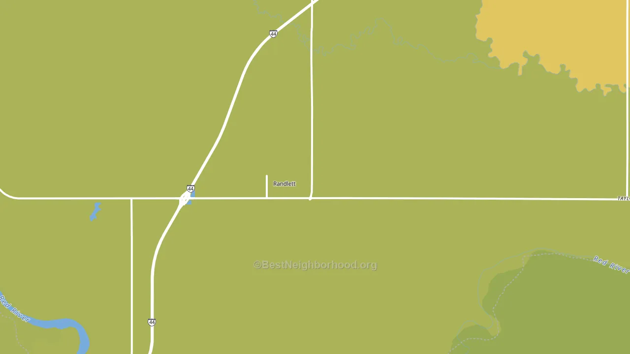 73562, OK block-group voter-turnout map