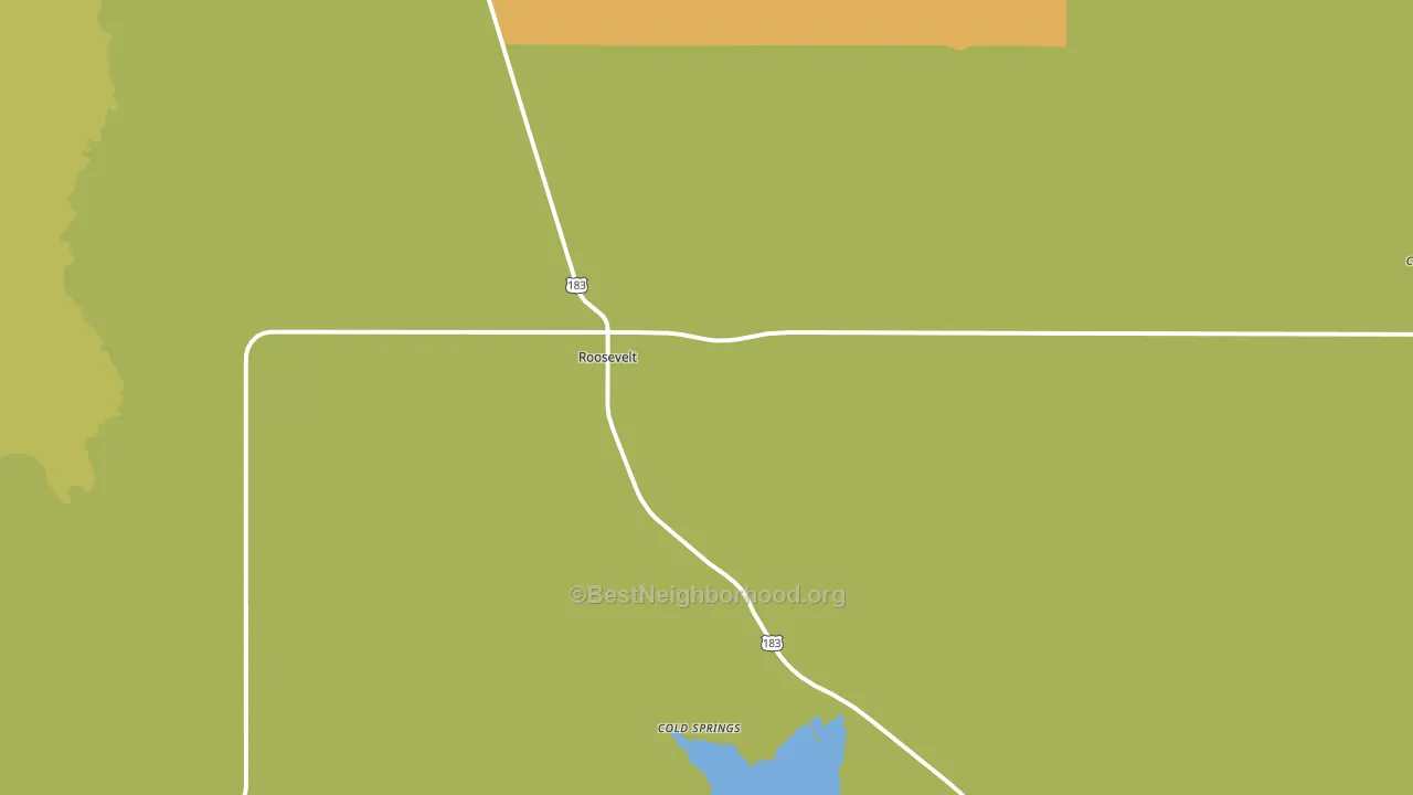 73564, OK block-group voter-turnout map