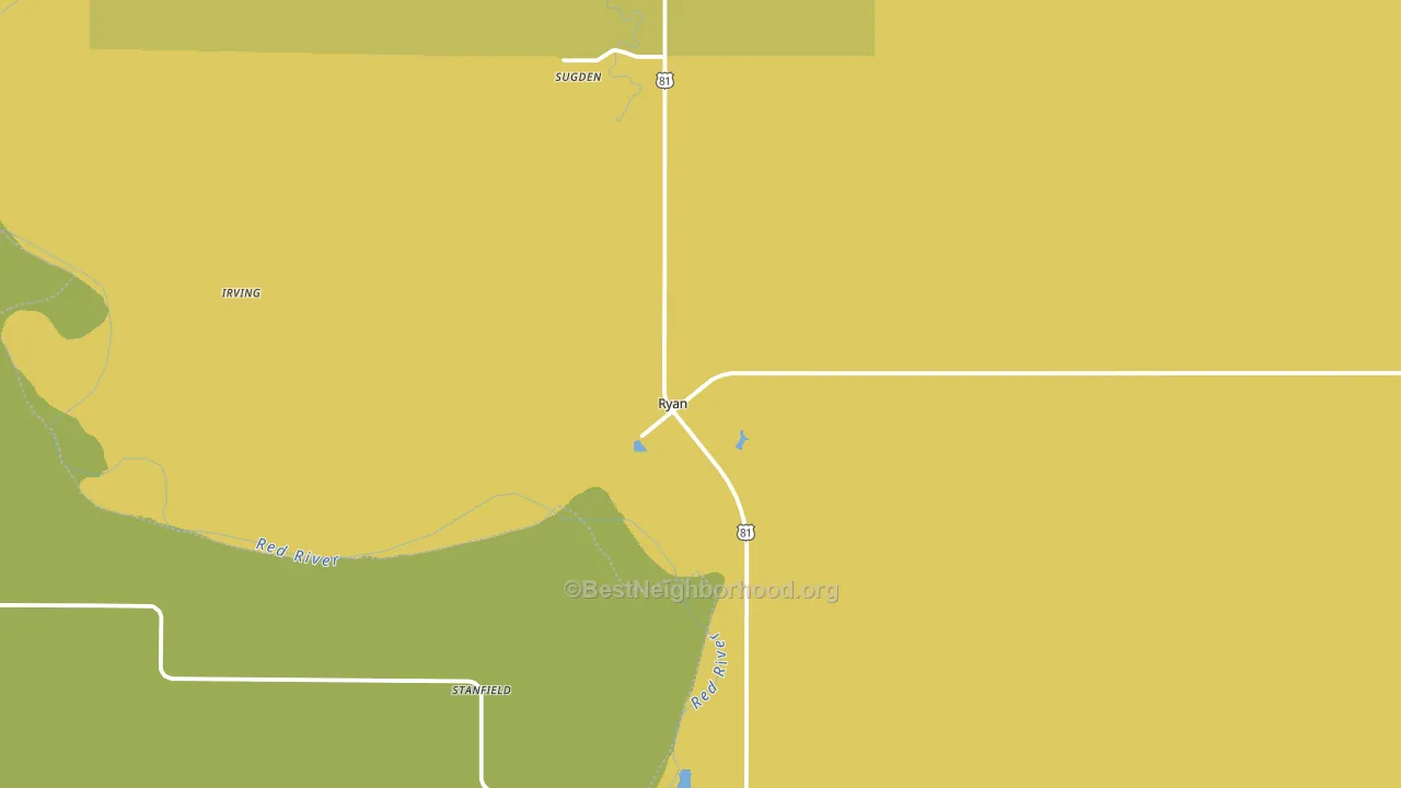 73565, OK block-group voter-turnout map