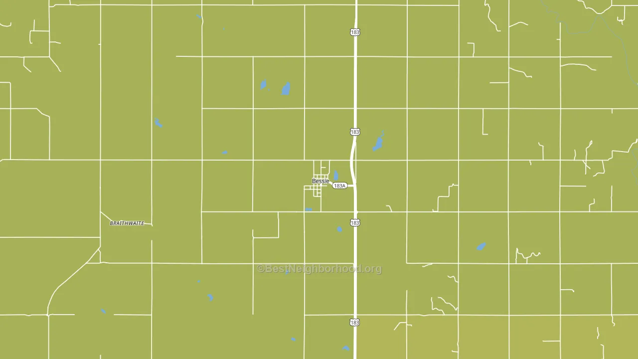 73622, OK block-group voter-turnout map