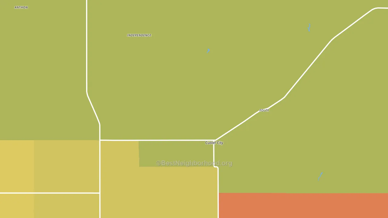 73639, OK block-group voter-turnout map