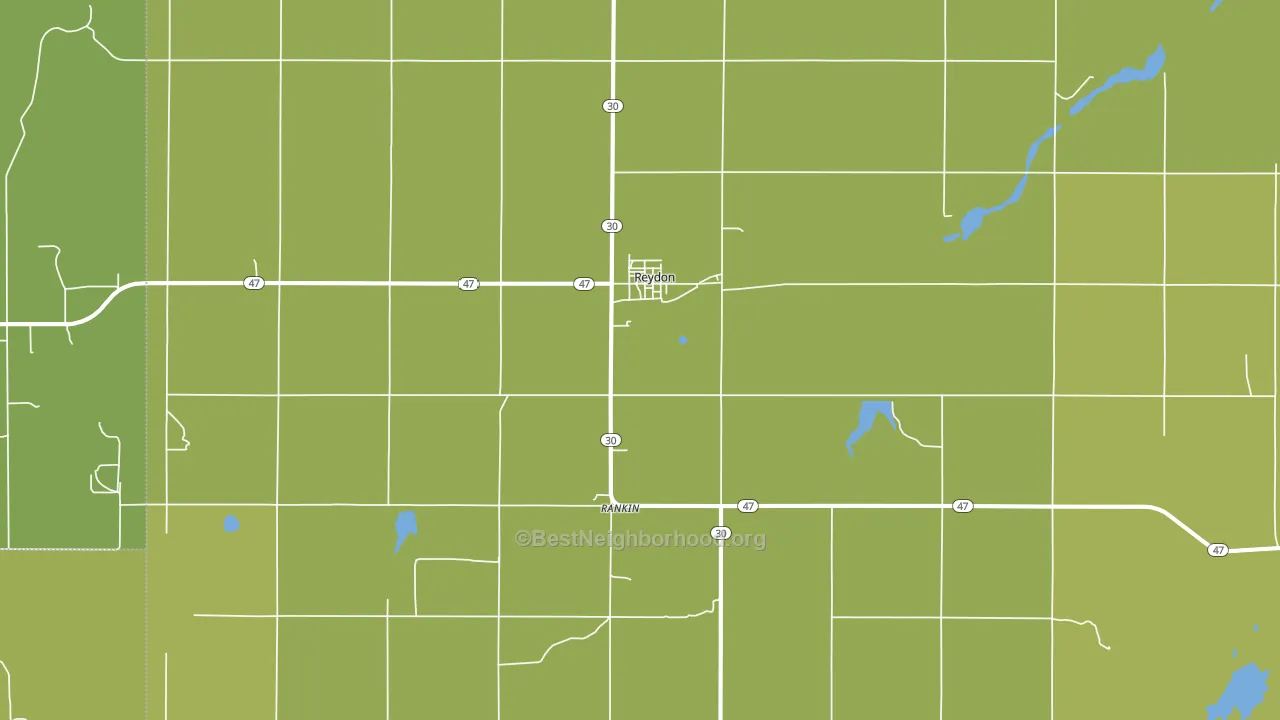 73660, OK block-group voter-turnout map