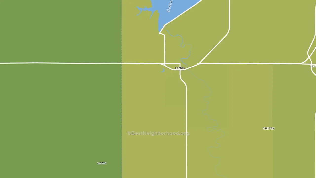 73724, OK block-group voter-turnout map