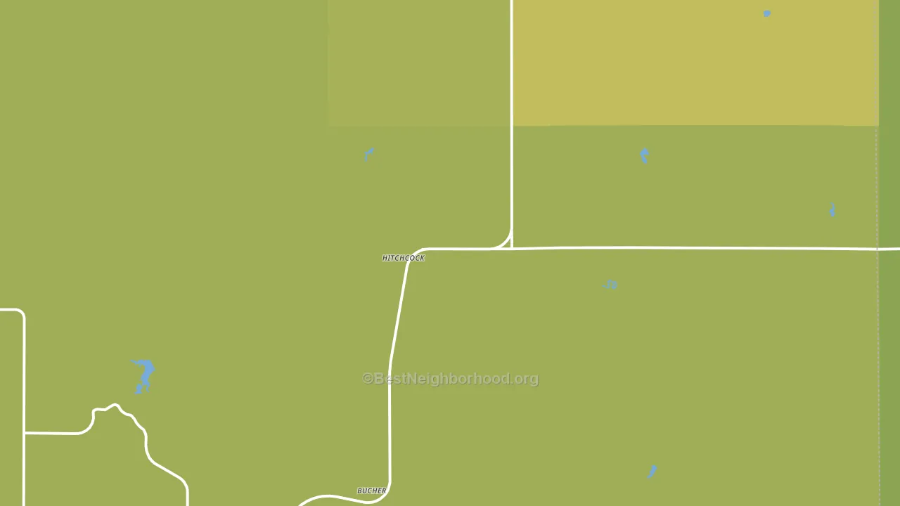 73744, OK block-group voter-turnout map