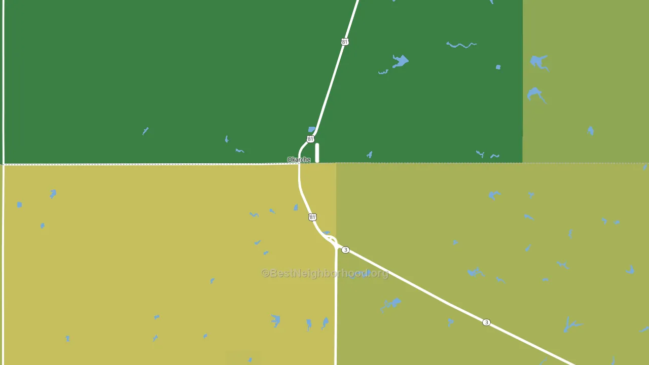 73762, OK block-group voter-turnout map