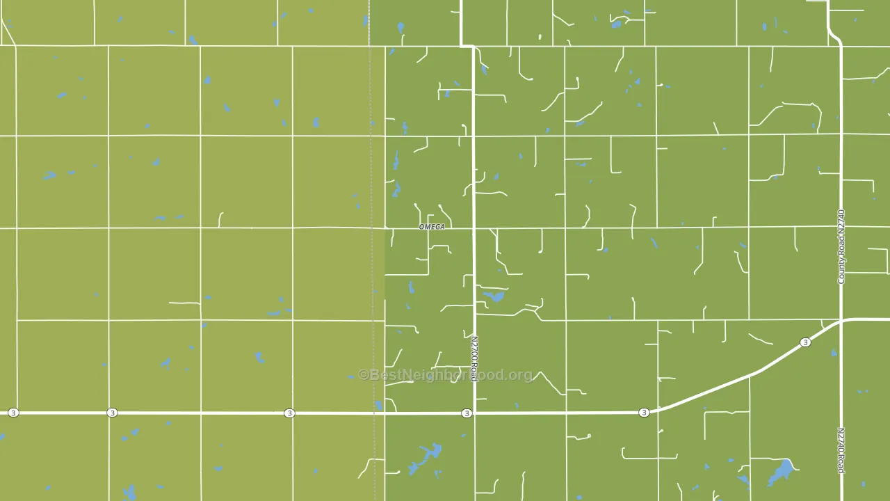 73764, OK block-group voter-turnout map