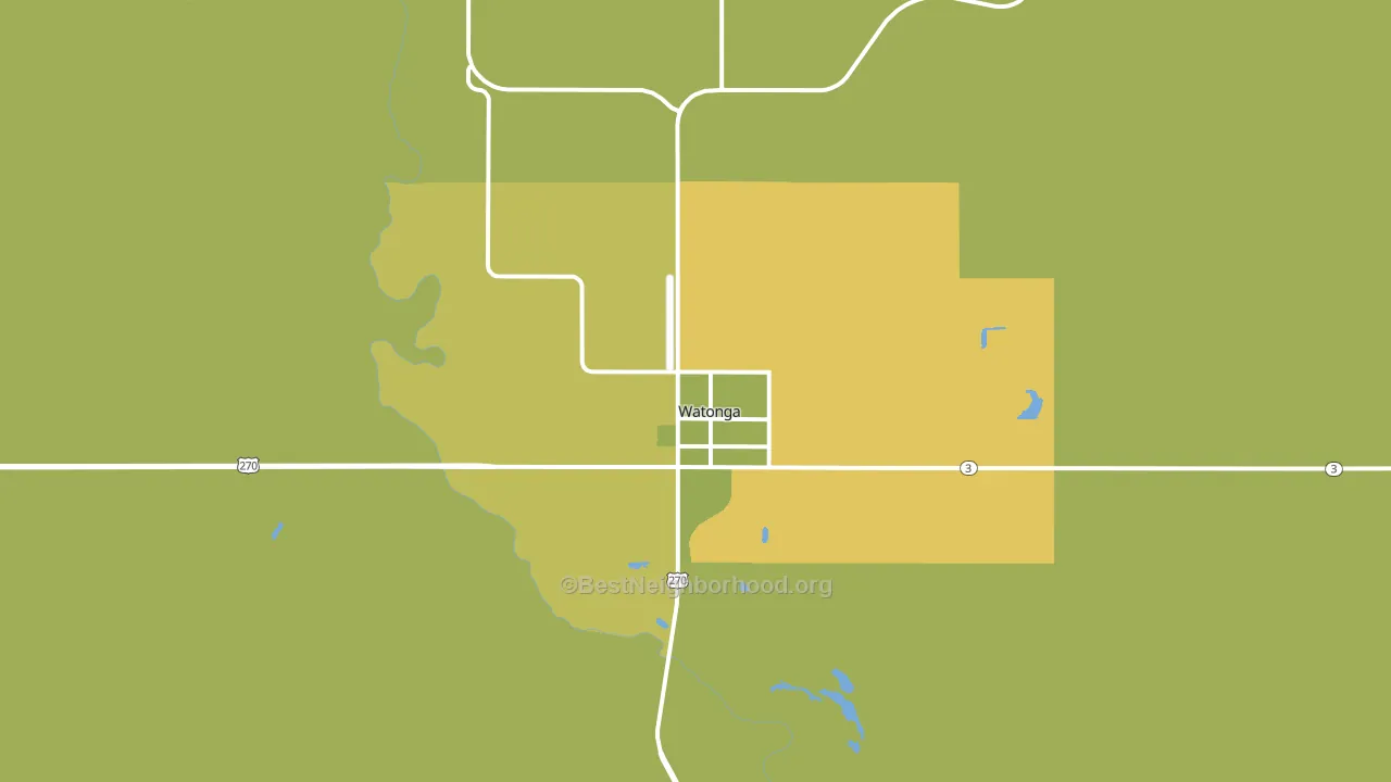 73772, OK block-group voter-turnout map