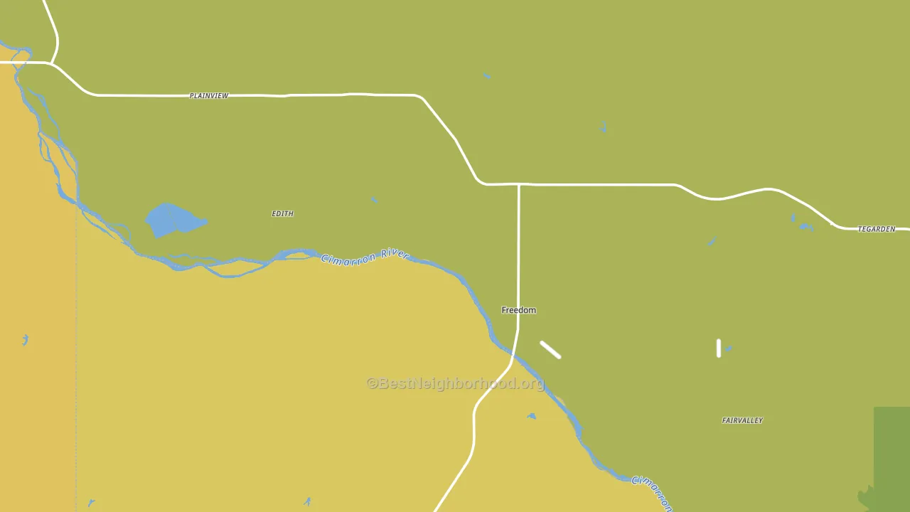 73842, OK block-group voter-turnout map