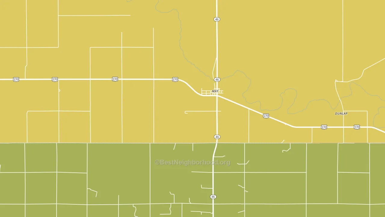 73851, OK block-group voter-turnout map