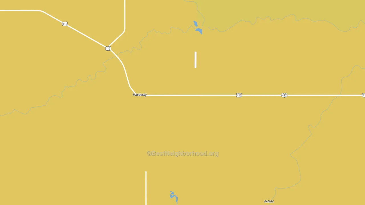 73944, OK block-group voter-turnout map