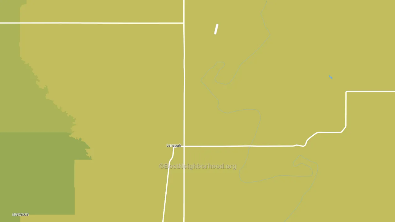 74042, OK block-group voter-turnout map
