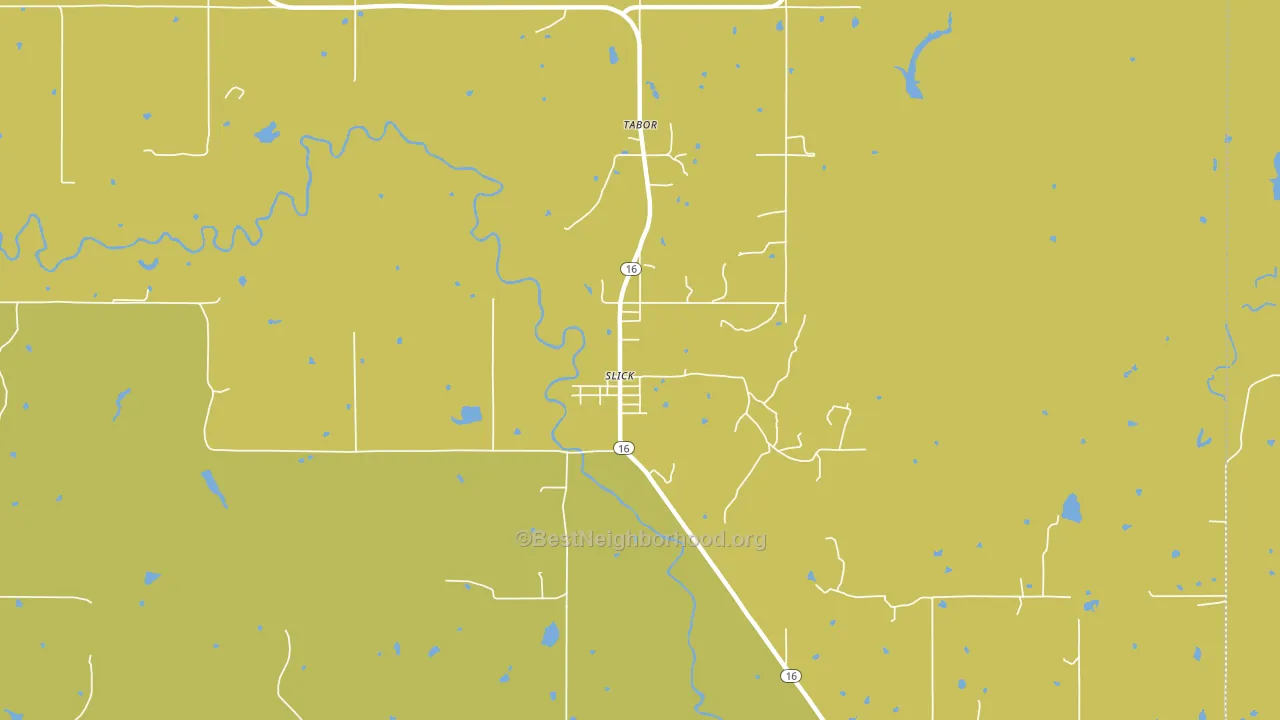 74071, OK block-group voter-turnout map
