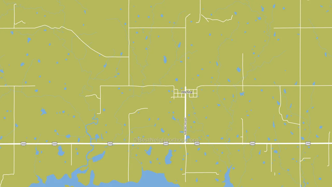 74438, OK block-group voter-turnout map