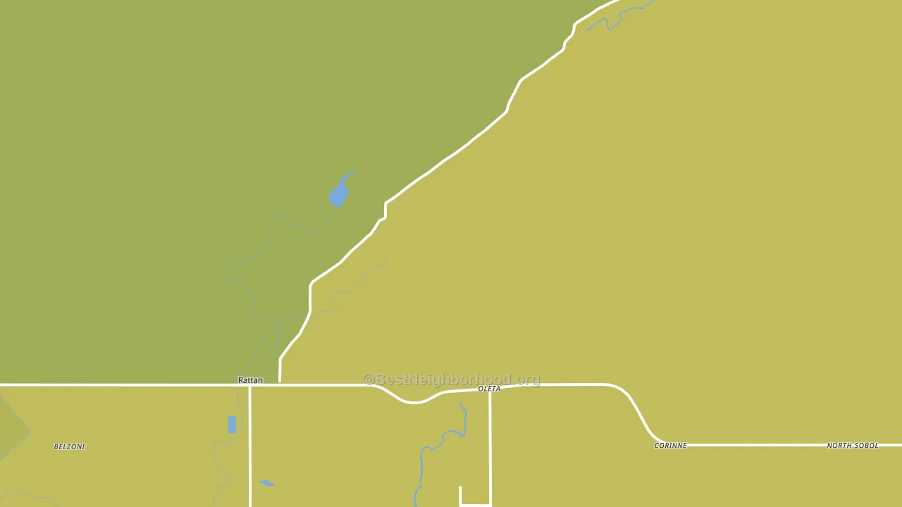 74562, OK block-group voter-turnout map