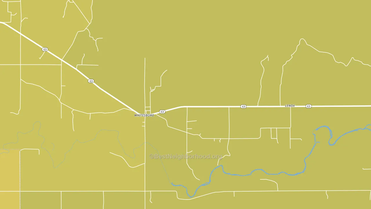 74577, OK block-group voter-turnout map