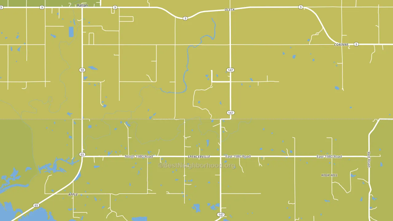 74760, OK block-group voter-turnout map