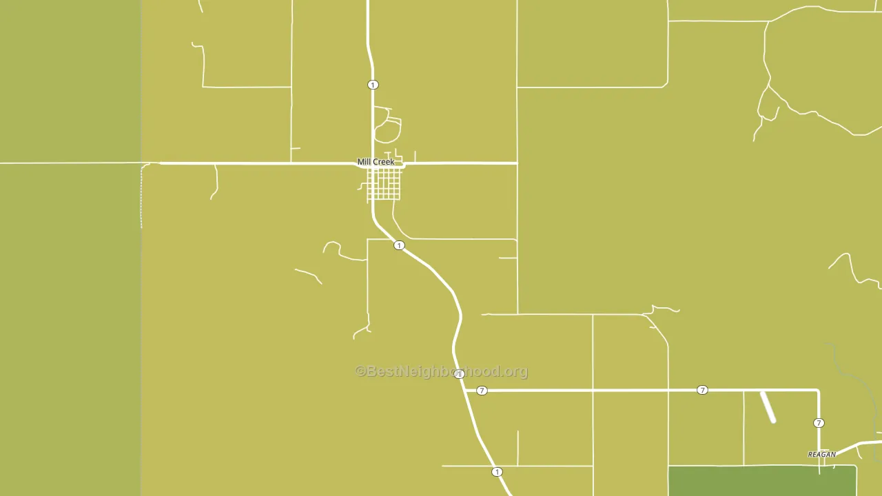 74856, OK block-group voter-turnout map