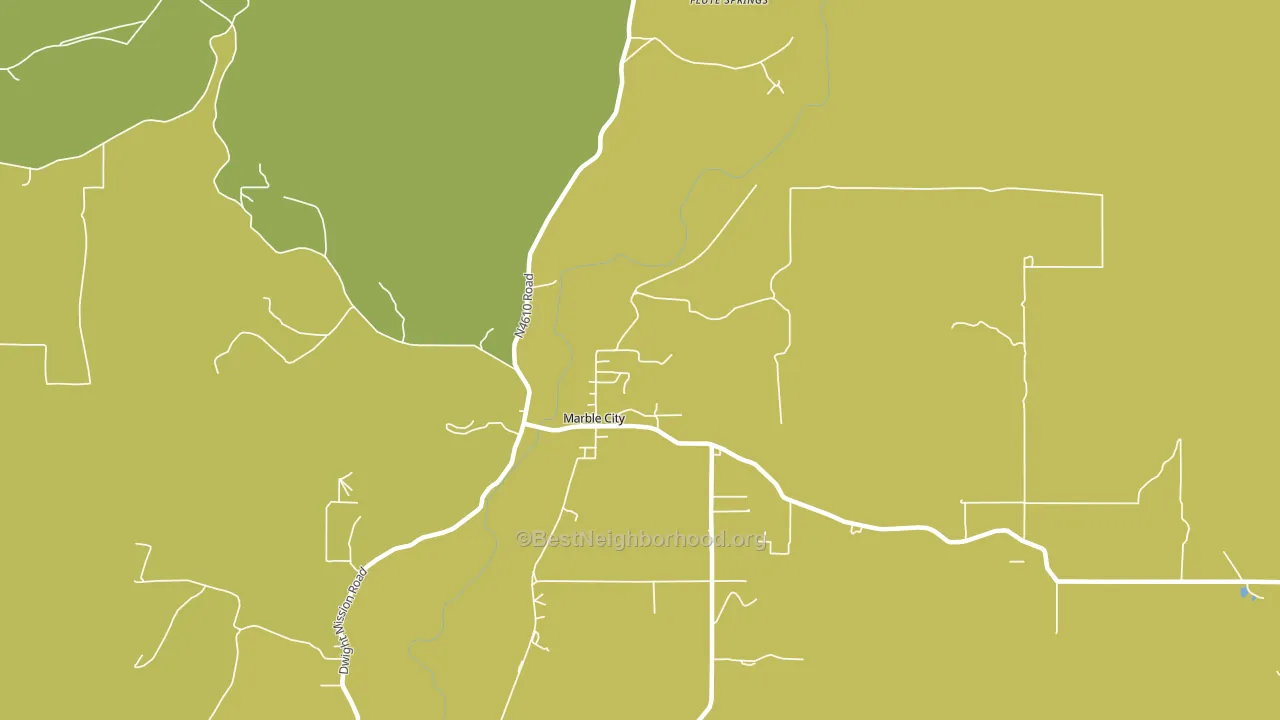 74945, OK block-group voter-turnout map