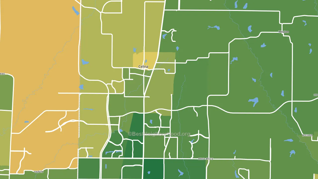 75009, TX block-group voter-turnout map