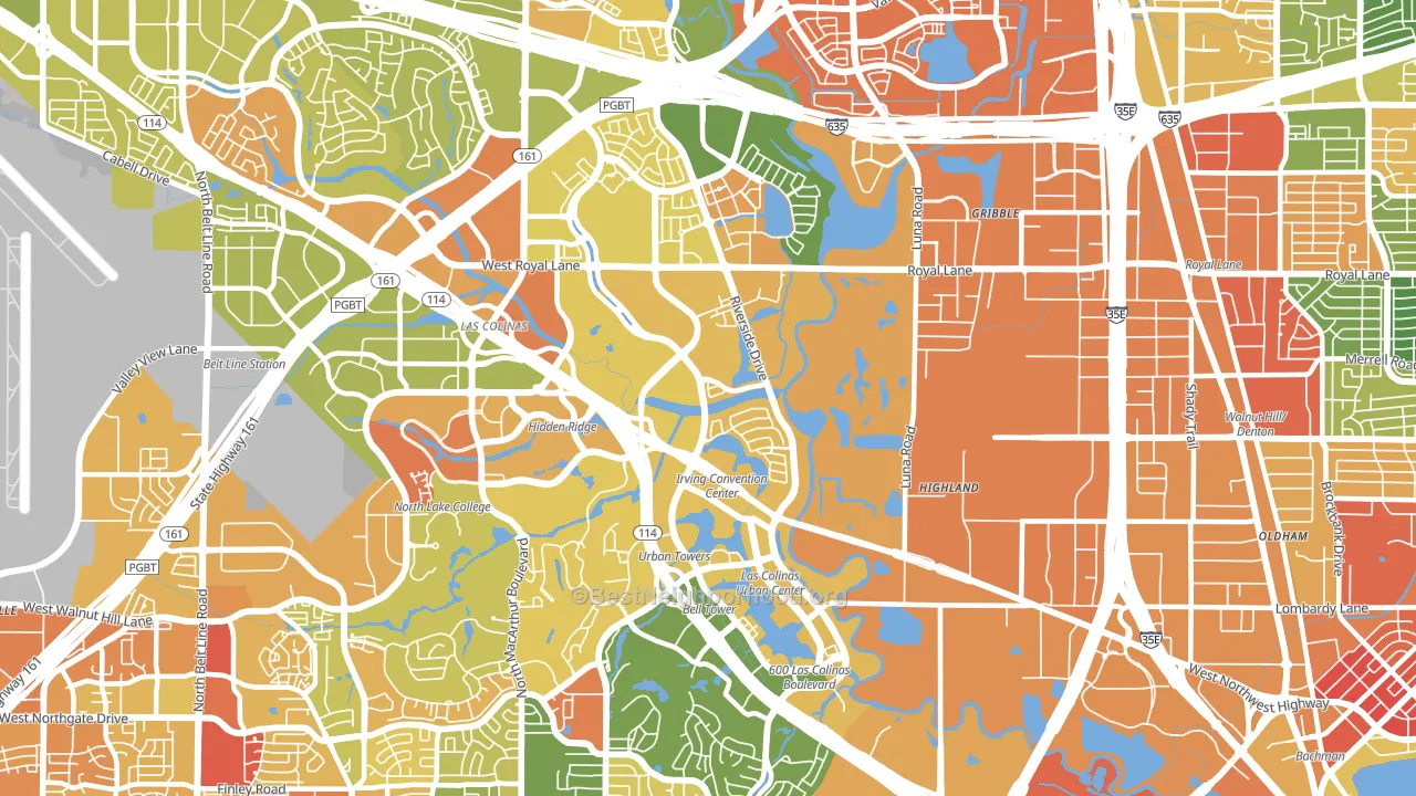 75039, TX block-group voter-turnout map