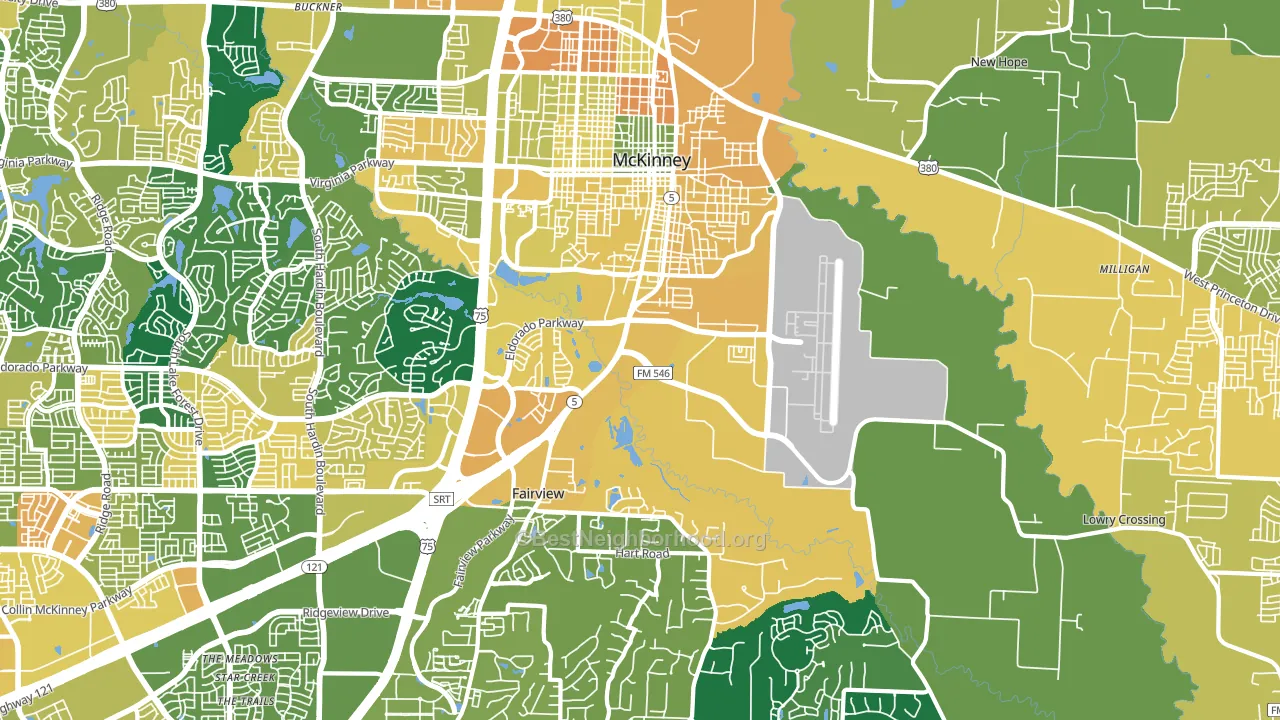 75069, TX block-group voter-turnout map