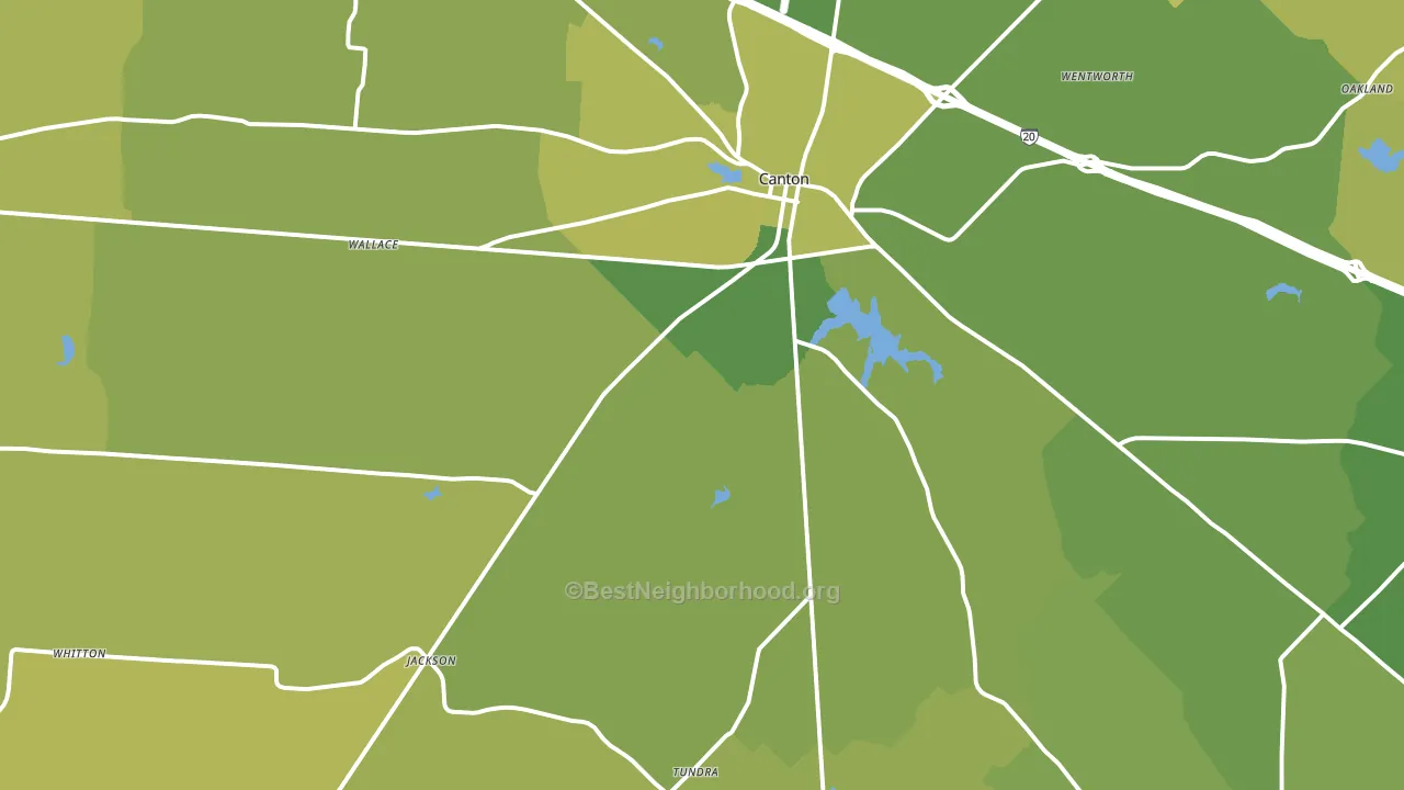 75103, TX block-group voter-turnout map
