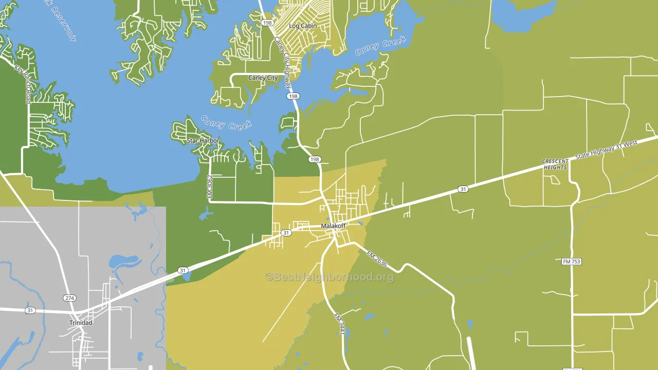 75148, TX block-group voter-turnout map
