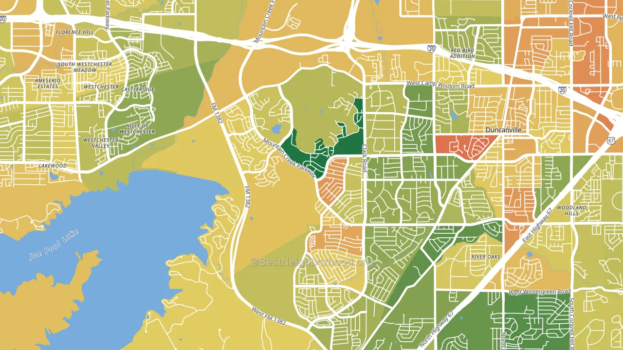 75249, TX block-group voter-turnout map