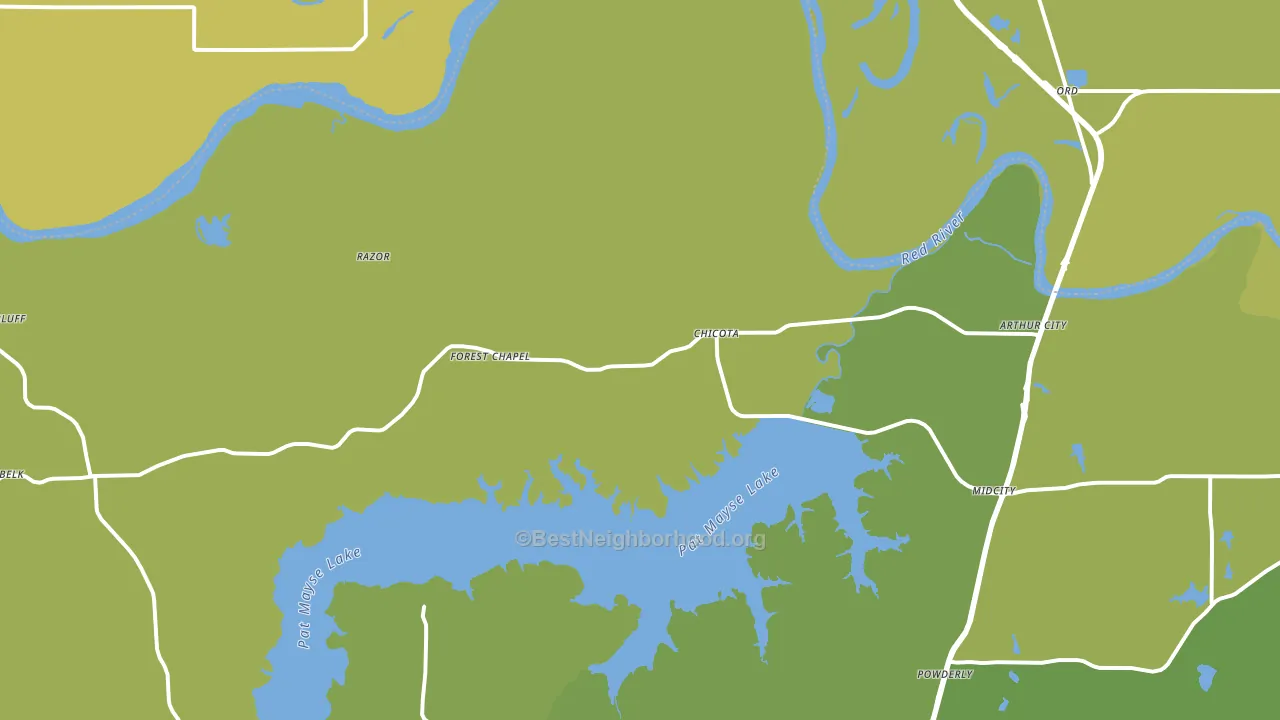 75411, TX block-group voter-turnout map