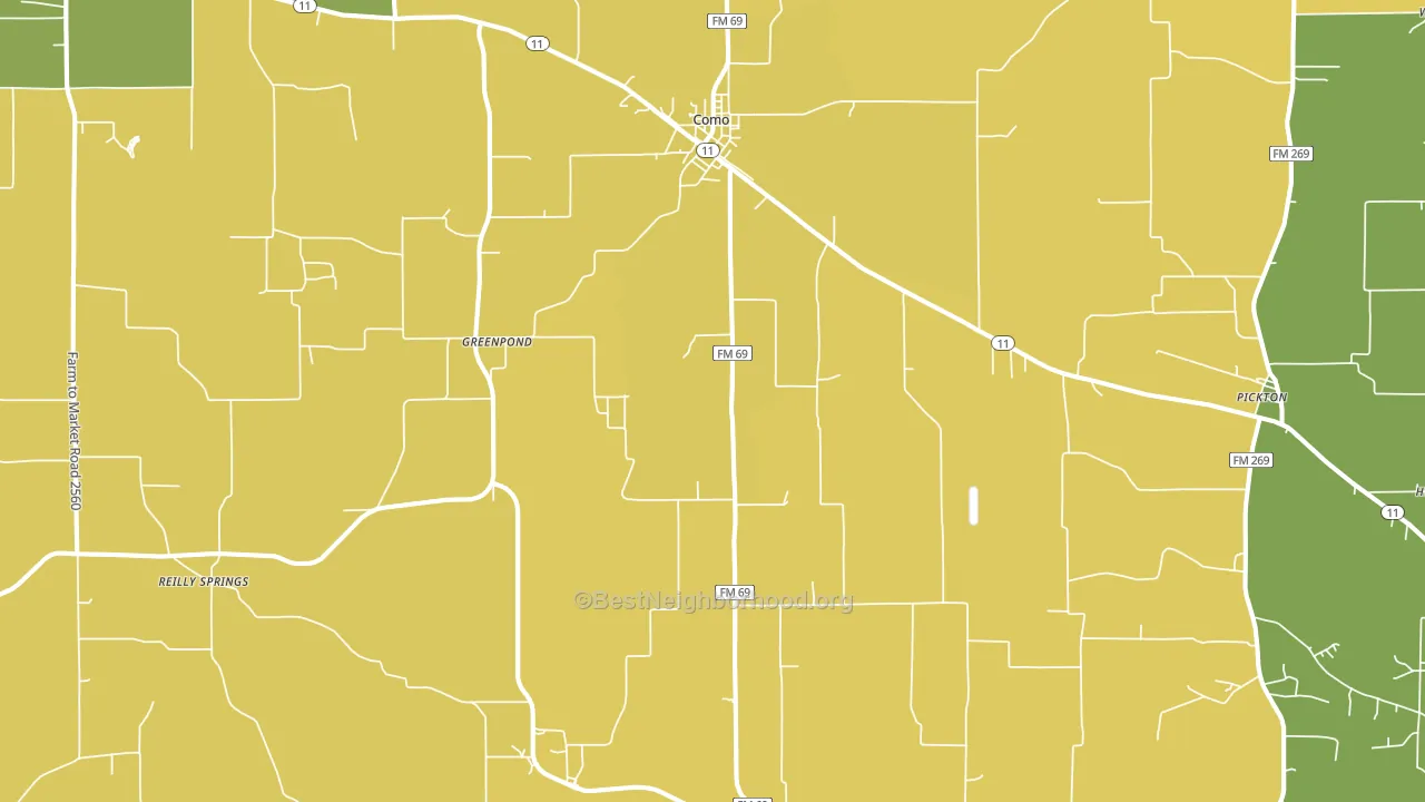 75431, TX block-group voter-turnout map