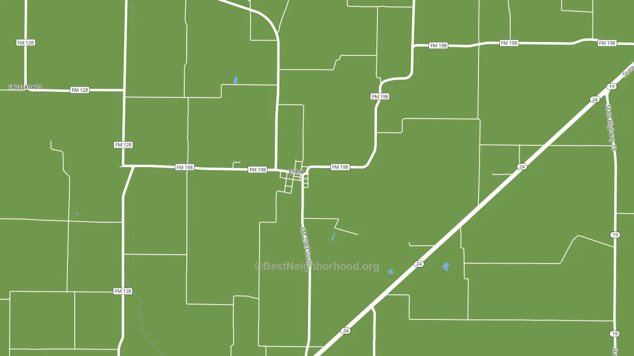 75441, TX block-group voter-turnout map