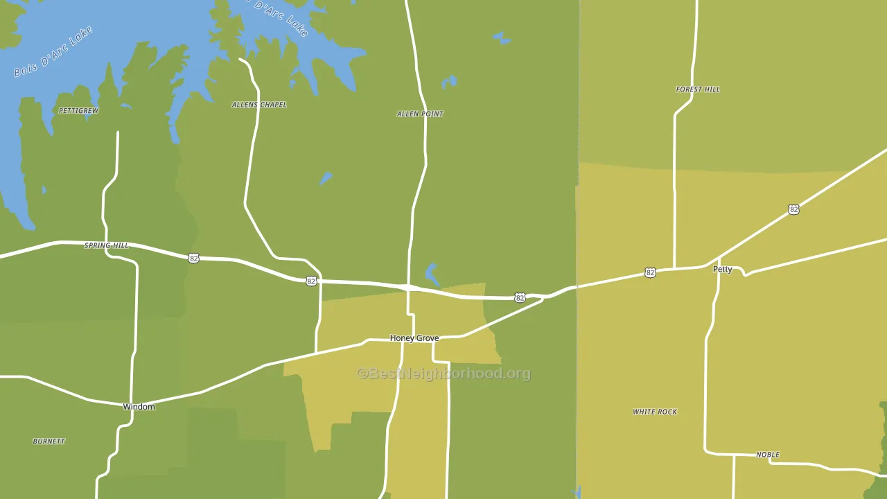 75446, TX block-group voter-turnout map